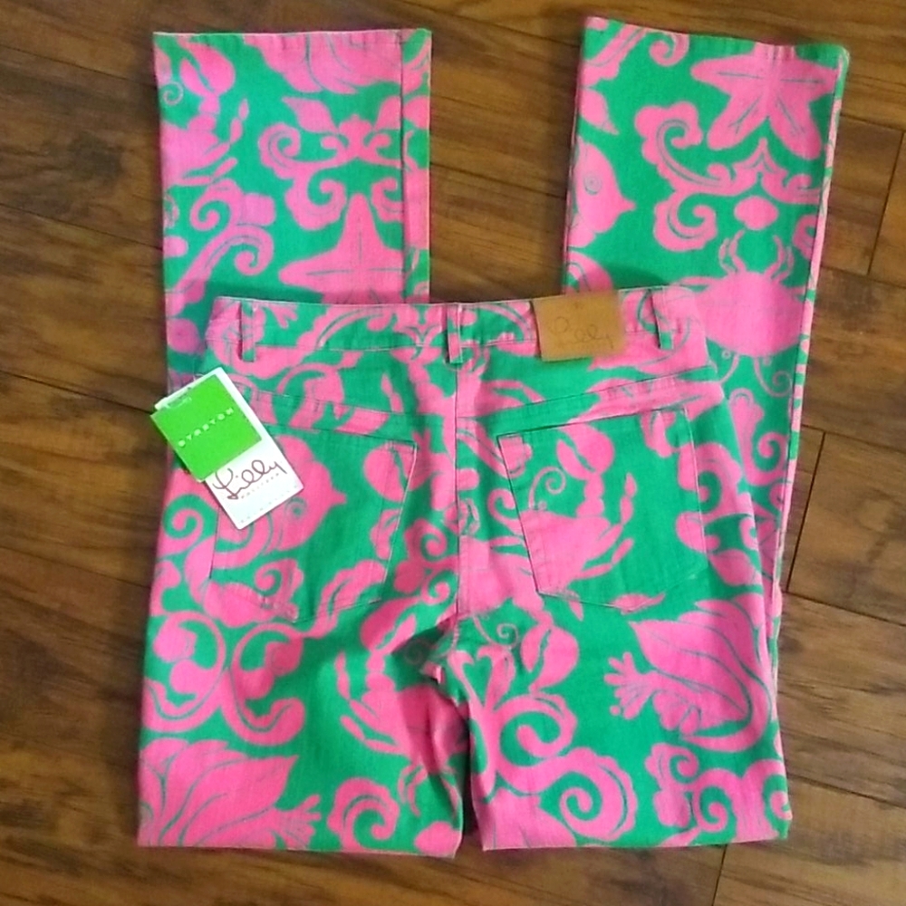 Lilly pulitzer Palm beach jeans 4